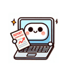 お仕事のお供！パソコンスタンプ（個別スタンプ：7）