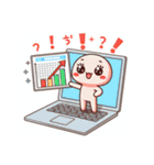 お仕事のお供！パソコンスタンプ（個別スタンプ：8）