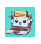 お仕事のお供！パソコンスタンプ（個別スタンプ：13）
