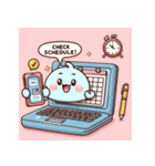 お仕事のお供！パソコンスタンプ（個別スタンプ：21）