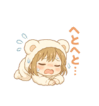 もちフクロウのふわふわスタンプ（個別スタンプ：20）