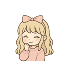ゆるふわちゃん'（個別スタンプ：1）