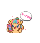 動く！毎日使える！いろくまちゃんの日常（個別スタンプ：7）