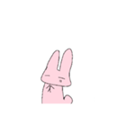 動くうさぎーず（個別スタンプ：3）