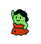 多国籍アメーバ（個別スタンプ：32）