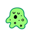 いろんな表情アメーバ（個別スタンプ：3）