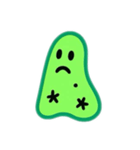 いろんな表情アメーバ（個別スタンプ：10）