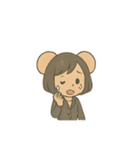 大きな耳の添乗員スタンプ（個別スタンプ：13）