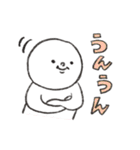 シンプルなまるがおちゃん part2（個別スタンプ：36）