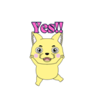 Lovely sticker cat（個別スタンプ：2）