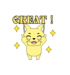 Lovely sticker cat（個別スタンプ：5）
