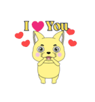 Lovely sticker cat（個別スタンプ：10）