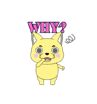 Lovely sticker cat（個別スタンプ：15）