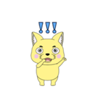Lovely sticker cat（個別スタンプ：16）
