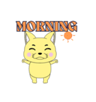 Lovely sticker cat（個別スタンプ：19）