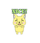 Lovely sticker cat（個別スタンプ：22）