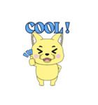 Lovely sticker cat（個別スタンプ：23）