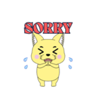 Lovely sticker cat（個別スタンプ：30）