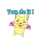 Lovely sticker cat（個別スタンプ：33）