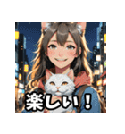感情まるわかり！ネコの気持ちスタンプ（個別スタンプ：9）