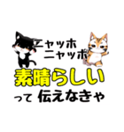 ニャッホニャッホで挨拶スタンプ（個別スタンプ：32）