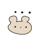 ゆるっとアニマルズ？くまうさちゃんver.（個別スタンプ：36）