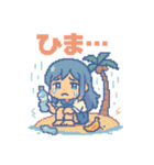 泣き虫あおちゃん 夏の感情スタンプ（個別スタンプ：22）