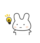 感情表現豊かなうさスタ 3【家族】（個別スタンプ：32）