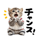 野球応援♡にゃんこ（個別スタンプ：10）