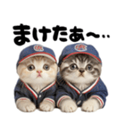 野球応援♡にゃんこ（個別スタンプ：23）