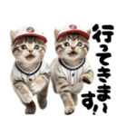 野球応援♡にゃんこ（個別スタンプ：31）