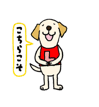 ラブラドールな犬たち・丁寧語（個別スタンプ：14）