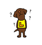 ラブラドールな犬たち・丁寧語（個別スタンプ：16）