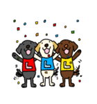 ラブラドールな犬たち・丁寧語（個別スタンプ：24）