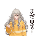 夜ふかし女子☆深夜ライブ（個別スタンプ：6）