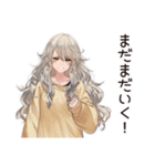 夜ふかし女子☆深夜ライブ（個別スタンプ：22）