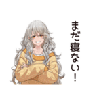 夜ふかし女子☆深夜ライブ（個別スタンプ：30）