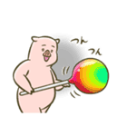ぶたの世界。21（個別スタンプ：4）
