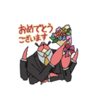 カニ紳士（個別スタンプ：13）