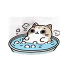 お風呂猫 OK,（個別スタンプ：22）
