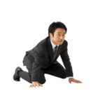 磁石で貼り付く⭐︎マグネットおじさん（個別スタンプ：21）