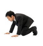 磁石で貼り付く⭐︎マグネットおじさん（個別スタンプ：22）