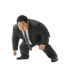 磁石で貼り付く⭐︎マグネットおじさん（個別スタンプ：23）