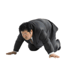 磁石で貼り付く⭐︎マグネットおじさん（個別スタンプ：24）