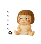 ず～っと使える♡かわいい女の子のスタンプ（個別スタンプ：35）