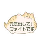 もふネコ吹き出し 優しい毎日（個別スタンプ：9）