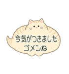 もふネコ吹き出し 優しい毎日（個別スタンプ：30）