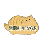 もふネコ吹き出し 優しい毎日（個別スタンプ：34）