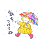 はるちゃんとふうくん「やさしい夏」（個別スタンプ：7）