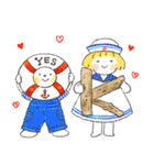 はるちゃんとふうくん「やさしい夏」（個別スタンプ：10）